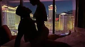 VEGAS DANCERS FUCK IN HOTEL - Hot Silhouette Sex