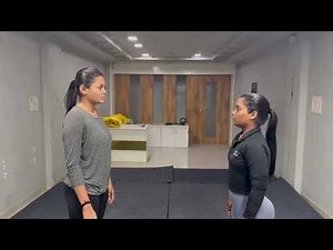 Catfight full aggression leena VS Jagruti ￼￼😱🫡