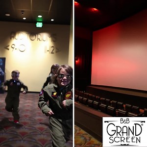 🛩 Introducing the new, new recruits! Bring the next generation of Aviators to experience #TopGunMaverick on the #GrandScreen at B&B Theatres! Snag your tickets TODAY! https://www.bbtheatres.com/movie-info/top-gun-maverick/ Top Gun Maverick arrives to the Grand Screen May 27! Experience the the action on the B&B Grand Screen*, our premium large format auditorium!! 😍 #BetterOnTheBigScreen #EnjoyTheMagicOfTheMovies #BBTheatres #BBGrandScreen **Available in Select Locations | B&B Sapulpa Cinema 8