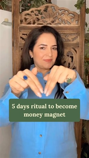 5-Day Money Magnet Ritual for 2025 💰 Start your year with abundance and prosperity! 🌟 Try this 5-day ritual to attract wealth and positive energy into your home. 🪔 What You Need: ✨ A diya (lamp) ✨ Bay leaf ✨ Cinnamon stick ✨ Loban (resin/incense) ✨ Cloves ✨ Camphor ✨ Ghee (clarified butter) 🌿 The Ritual: 1️⃣ Add all the ingredients into the diya. 2️⃣ Light it and let the divine aroma fill your space. 3️⃣ Circulate the diya around your house, focusing on every corner, while visualizing money 
