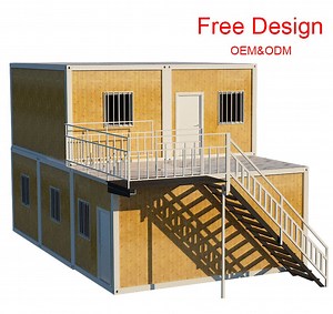 [Hot Item] Residential Economical Prefab House with Bathroom Facilities Nice Design 40FT Containers Fast Assembly Module House