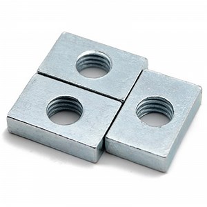 [Hot Item] OEM Custom Nuts Square Flat Rectangle Rectangular Nut