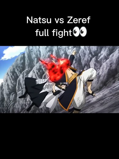 Natsu vs Zeref: La Mejor Pelea en Fairy Tail
