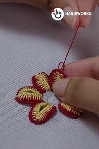 🌸 Learn amazing embroidery techniques on HandiWorks! #newvideo #handiworks #embroiderytutorial | HandiWorks