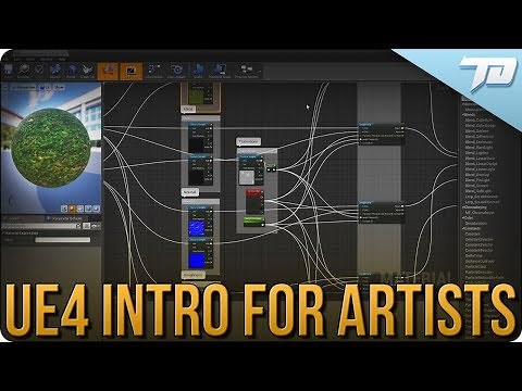Unreal Engine 4 Beginner Tutorial for Artists | Setting up Assets, Material Blending, and More!
