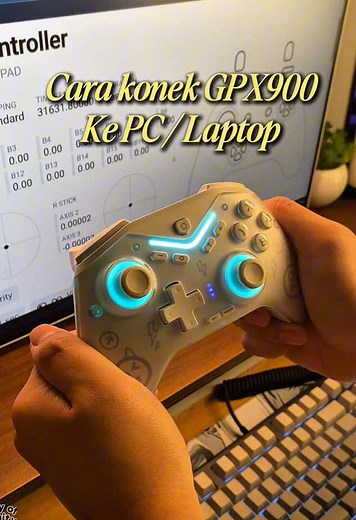 Membalas @garr🥷⚡ gitu cuy cara koneknya . #gamepad #controller #joystick