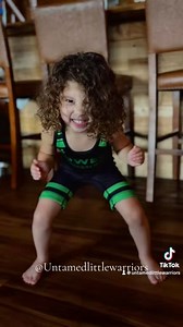 Layla competes in her first wrestling tournament this weekend! Watch as Lovely Lucy prepares her little sister🩷 #lovelylucy #wrestling #sisters | Untamed Little Warriors