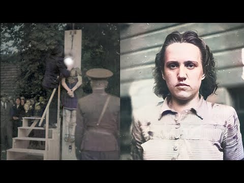 The Execution Of The Female Pole Hanging Of WWII