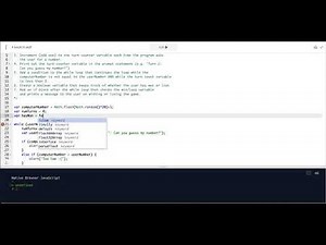 Guess My Number - While Loops in Javascript