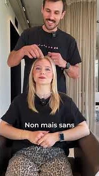 Elle voulait plus de volume… voici LA solution (Butterfly Cut) 👀
