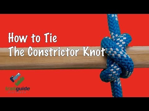 Constrictor Knot SUPER EASY!!