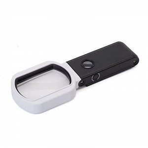 [Hot Item] Multifunction Handheld Magnifier with LED and UV Light High Magnification with Scale on Stand Magnifying Glass