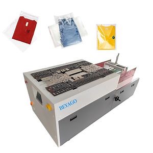 [Hot Item] Automatic Tshirt Jeans Clothes Folding Packing Closing Parcel Machine