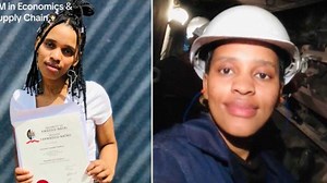 "Understand the struggle": Mzansi woman with a BCom degree works as a mineworker