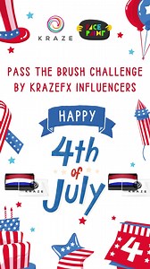 2K views · 21 reactions | Happy 4th of July! Our Kraze FX Influencers are adding a splash of patriotic flair with their incredible face paint creations. Join us in celebrating freedom, creativity, and unity!  FOLLOW THEM HERE!  @katznc @mamamiafacepainting @lisajonespaints @katiediddesignz @facepaint_miami #facepaintcom #facepaint #krazefx #krazefxinfluencer #challenge #passthebrushchallenge #4thofjuly #independenceday #americangirl | FacePaint | Facebook
