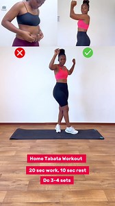 Tabata Workout for Belly Fat — Full Home Session