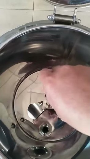 Operation video for 10L milk pasteurizer