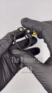 Rovner Ligature & Plastic Cap for Baritone Saxophone - MKIII Ligature for Hard Rubber Mouthpiece (C-3R)