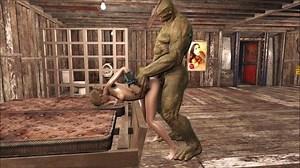 Fallout 4 Katsu and Strong in bed