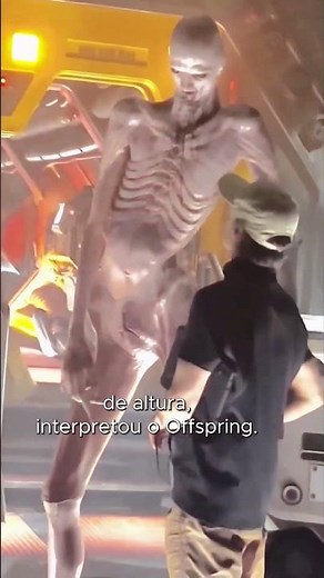 OFFSPRING OF ALIEN: ROMULUS WAS A PRACTICAL EFFECT #alienromulus