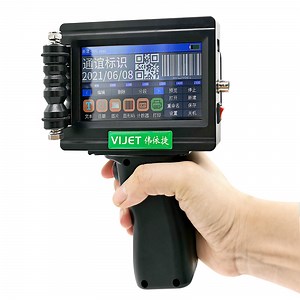 [Hot Item] Arabic/Turkish/English Font Printer Portable Tij Bar Code/Qr Code/Variable Code Printer