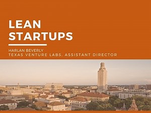Lean Startups Explained