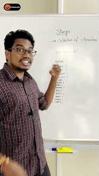 Strings in Python Telugu