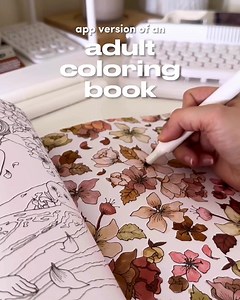 2.8K views · 600 reactions | This coloring app & the Apple Pencil = Perfection. | Pigment Adult Coloring Book | Facebook