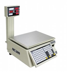 [Hot Item] Barcode Label Printing Scale 15/30kg for Supermarket Weighing Scale Receipt Scale Cash Register Connect with WiFi