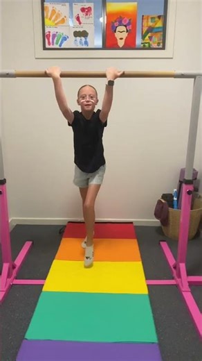 # she got stuck haha 😛