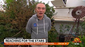 An amateur astronomer who discovered his passion for space aged 50 has received a special award after building a telescope and observatory out of spare parts in his Broken Hill backyard 🚀 | Sunrise
