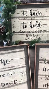 Rustic Wedding Signs - Etsy UK