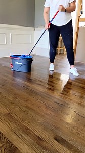 Meikasa Demo day cleanup just got easier with the new RinseClean Spin Mop by O-Cedar This kitchen will soon be a real functioning kitchen where we can all hangout and eat. RinseClean features two tanks to separate the clean water from the dirty so it's perfect for getting truly clean floors. #ocedarpartner #feelslikehome #rinsecleanisrealclean . #demoday #kitchendemolition #hardwoodflooring #kitchenrenos | O-Cedar