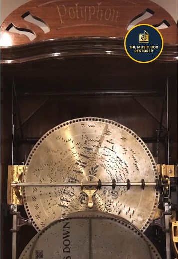 22” Autochange Polyphon Music Box Restored — Ave Maria