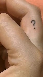 15K views · 252 reactions | Question Mark Tattoo #tattooideas #tattoo #tattoofacts #tattooai #tattootips | Hans and Riley Tattoo | Facebook