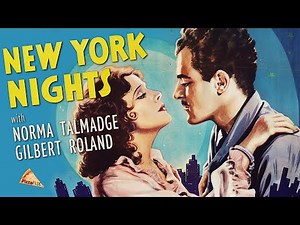 New York Nights (1929) NORMA TALMADGE🍕 GILBERT ROLAND