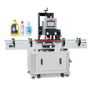 [Hot Item] Bottle Capping Machine Automatic 4-Wheel Lid Closer Capper Round Bottle Capping Machine