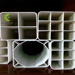 [Hot Item] Customized Added UV Protection 2.5 Inch 4 Inch PVC Tube Square Indoor Hollow Tubes
