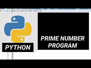 Python : Prime Number Program in Python with while loop