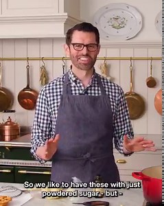 2.4K views · 174 reactions | My Funnel Cake is a classic fair favorite! Deep-fried to perfection and then dusted with powdered sugar! | Preppy Kitchen | Facebook