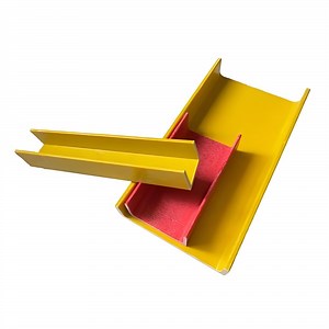 [Hot Item] Hw Quality FRP Pultruded Profile GRP Structural Channel Profiles Fiberglass U-Channel