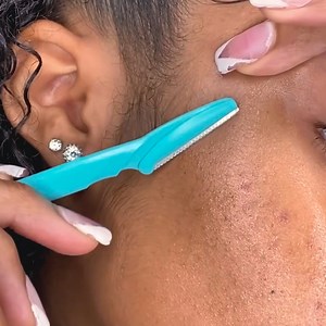 1.5M views · 7.8K reactions | Dermaplaning at home朗 | MetDaan Makeup | Facebook