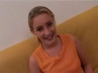 Innocent Blonde Housewife Seduced By Two Cocks