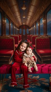 1.5K views · 46 reactions |  Behind the Scenes Magic! This Polar Express setup came together perfectly — and that’s thanks to the Easiframe system keeping our sweep smooth, tight, and photo-ready from floor to ceiling. No wrinkles. No slipping. Just pure Christmas magic on track ✨  Backdrop: available at fancyprops.com  Tip: Always use the Easiframe for seamless sweeps — your editing self will thank you later. | Fancy Fabric & Props | Facebook