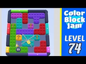 Color Block Jam Level 74 Walkthrough Solution