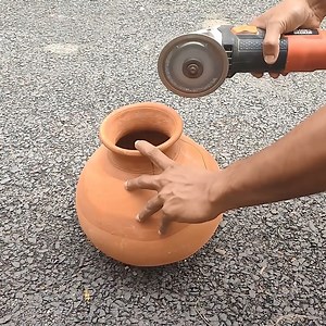 4.3K views · 147 reactions | DIY Clay Pot | Terracotta Pot DIY | DIY Fountain #claypot #terracotta #fountain | RusticKraft | Facebook