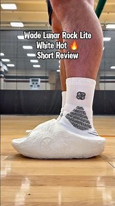 Wade Lunar Rock Lite “White Hot” Recovery mode 🧘‍♂️ #SneakrTweakr #WayOfWade #Slides