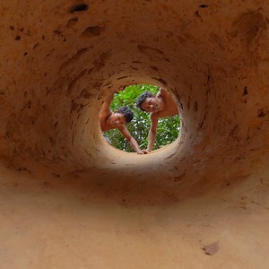 9.7K views · 708 reactions | Building Secret Underground With Water Slide Pools | Survival Builder Viral | Facebook