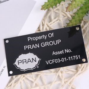 [Hot Item] Instructions Metal Sign Printing Custom Manufacture Name Plate Aluminum Nameplate Metal Tag