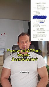 Pozew od ATPark. Wyrok. #prawo #prawnik #parkowanie #apcoa #atparking | Kancelaria Radcy Prawnego Karol Hojda